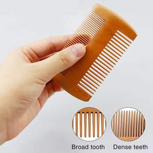 Peine de madera ecológico hecho a mano con diseño moderno duradero para el cuidado del cabello - Product Image 2