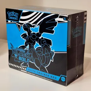 (T&B) TCG Scarlet & Violet BLACK BOLT Elites Trainer Box ETB - Product Image 1