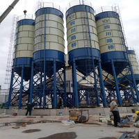 Impianto di Miscelazione Cemento con Silo Verticale per Saldatura, Silo per Cemento da 300 Tonnellate
