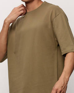 2025 New 100% Cotton Summer T-Shirt <b>Shorts</b> Set Breathable Spray-Dye Wash Water Make <b>Vintage</b> Personalized Beathable for Summer - Product Image 6