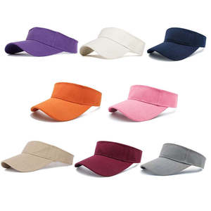 Casquette à visière en coton 100% avec protection UV réglable personnalisée avec logo et broderie personnalisés Utilisation en extérieur toutes saisons Unisexe - Product Image 1