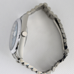 Montre mécanique pour homme, nouvelle arrivée luxe, acier inoxydable 316L, fond transparent, saphir anti-rayures, mouvement 8285 - Product Image 5