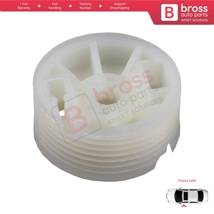 Poulie de Roue à Engrenage pour Réparation de Lève-Vitre BWR200, Porte Avant Gauche pour Vito Viano Mixto V Class MK2 W639 2003-2010 63972000 - Product Image 4