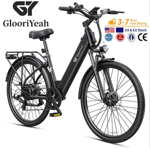 GYebike GY2607 Lite EU Stock <strong>Step</strong> Thru City Bike 36v 250w 26nch Ebike Built in LCD Display and Front Fork With Double Disc Brake - Product Image 1