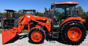 Tracteur certifié EPA Kubota 60HP tracteur/M6060 Kubota assez utilisé avec accessoires - Product Image 4