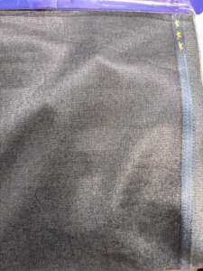 Braiosilk tissé Poly Viscose Suiting tissus 58mm largeur plaine teint pour hommes dames et filles vêtements vente à l'exportation - Product Image 2