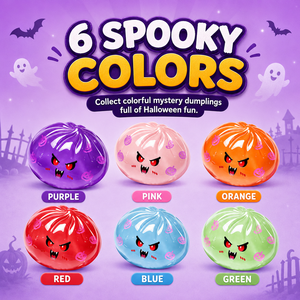 Juguete Sensorial Antiestrés de Mochi de Halloween, Material TPR Impermeable, Suave, No Pegajoso, Rebote Suave, Juguete Sensorial para Aliviar el Estrés - Product Image 5