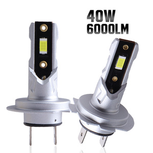 Cắm Và Chơi Siêu Sáng 40W 6000LM Ban Đầu Kích Thước 1:1 Mini Led Bóng Đèn H1 9005 9006 H11 H4 H7 LED Đèn Pha - Product Image 2