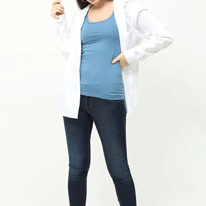 2024 camiseta sin mangas de estilo dulce para mujer, camiseta sin mangas de algodón y poliéster de buena calidad, chaleco de venta - Product Image 5