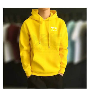 ชุดวอร์มแบบมีฮู้ดสำหรับเล่นยิมของผู้ชายชุดวอร์มแบบสวมหัวมีฮู้ดใส่70% 30% ผ้าฝ้ายโพลีเอสเตอร์แบบกำหนดเองสีเทา - Product Image 3