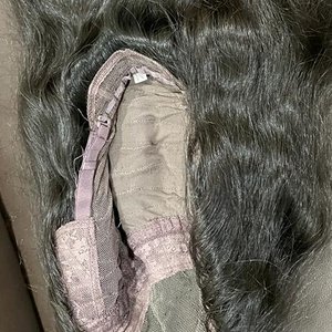 Pelucas frontales de encaje de cabello humano NATURAL, hechas con encaje suizo transparente, pelo virgen sin procesar con envío por DHL en todo el mundo - Product Image 1