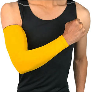 Novedad de 2025, nombre de equipo personalizado, secado rápido, ligero, cómodo, Mangas de brazo para adultos, Color sólido, superventas - Product Image 4