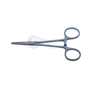 Pinzas para la arteria del mosquito de Halstead, abrazadera hemostática quirúrgica curvada de 12,5 cm, pinzas para la arteria del mosquito de Halstead de acero inoxidable - Product Image 1