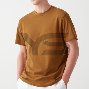 Camisetas hechas a medida para hombre con 100% de algodón, tela de Jersey transpirable de talla grande, serigrafía informal - Product Image 4