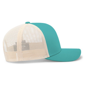 Alta calidad 3D bordado malla de espuma 5 paneles gorras de camionero parche personalizado gorra de béisbol para los hombres al por mayor sombrero de camionero - Product Image 3