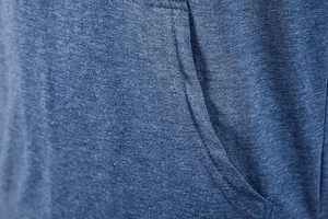 Sweat à capuche léger à manches longues pour hommes avec poche kangourou Slim Fit Basic Casual Sweatshirt - Product Image 3