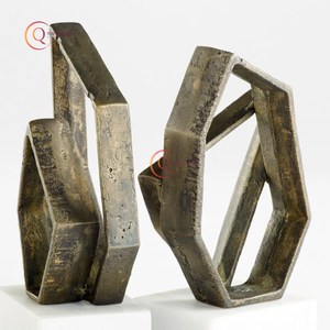 Wholesale Modern Home Decoration Solid Marble Bookend Customized Shape and Size Bookend <b>Storage</b> Organizeration <b>Book</b> Holder - Product Image 5