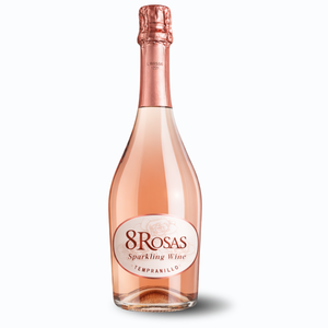 8 Rosas - Vino Rosso Senza Alcol |   100% Tempranillo 0,0% ABV |   Vino Spagnolo Senza Alcol 750ml - Product Image 1