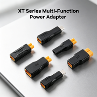 Adaptateur Connecteur XT60 Série XT60 vers Type C DC EC5 – Prise Convertisseur pour Chargement de Batterie de Modèle RC et Stockage d'Énergie