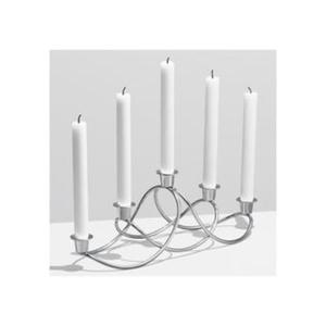 Bougeoir en acier inoxydable de qualité supérieure avec design antique et détails artisanaux pour la décoration de la maison et du mariage - Product Image 2