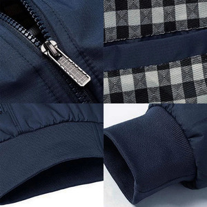 Blouson Bomber d'Hiver Bleu Teint HEXIQON pour Homme, Col Montant, Capuche Fourrée, Matière Spandex/Polyester, Chaud pour Moto, Livraison Directe - Product Image 5