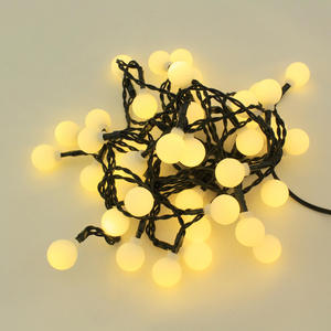 4m. Luci a stringa LED, bianco caldo, 8 funzioni, alimentazione a corrente, IP44 (GSC 204600030) - Product Image 1
