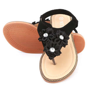รองเท้าแตะแฟนซีสำหรับเด็กผู้หญิง 279 (31-36) - สีดำ - Product Image 6