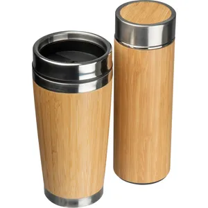 Ensemble cadeau d'affaires personnalisé Hector : tasse et bouteille d'eau, gadgets - Product Image 1