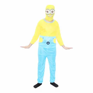 Trendy Design Halloween Minions Children Coplay Cartoon Character Coplay Costume Stage Performance Costume