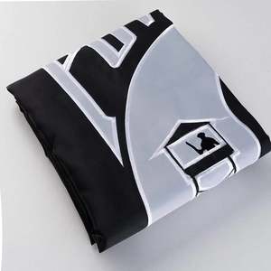 ธง POW/MIA ขนาด 3x5 ฟุต สำหรับภายนอกอาคาร แบบสองด้าน ปักอย่างดี ทนทาน คุณไม่ถูกทอดทิ้ง ธงสงคราม POW/MIA พร้อมห่วงทองเหลือง - Product Image 3