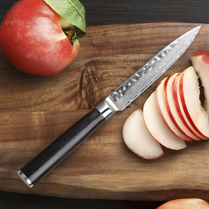 มีดแล่เนื้อเหล็กดามัสกัสแบบไม่ติดกระทะมีดแกะสลักผลไม้ของบริษัทผลิตโดยตรง - Product Image 2