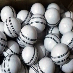 Top Quality <b>Cricket</b> Leather <b>White</b> Balls Made From High Quality Leather for Tournaments <b>White</b> Leather <b>Cricket</b> Balls - Product Image 5