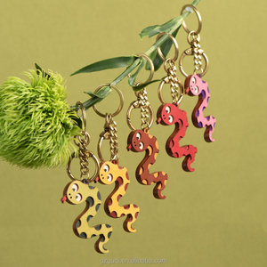 <span class=keywords><strong>2025</strong></span> karikatür çin yeni yıl yılan yıl deri anahtarlık el yapımı çanta anahtarlık anahtarlık çanta uğuru ay yeni yıl hediyeleri - Product Image 5