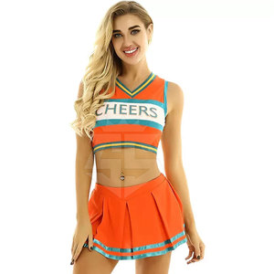 Pratique Porter Surdimensionné Cheerleading Uniforme Meilleure Vente Dernière Conception Cheerleading Uniforme - Product Image 1