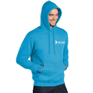 Sweats à capuche en coton et polyester de qualité supérieure pour hommes conception personnalisée - Product Image 4