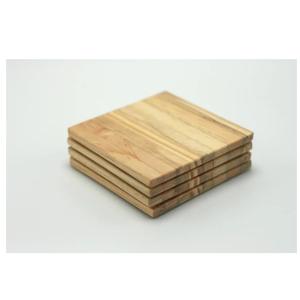 <b>Small</b> Household Office Classic Style Wood Coaster Set Holder Hot Sale Walnut Wooden Coasters for Coffee <b>Cups</b> Heat Insulation - Product Image 2
