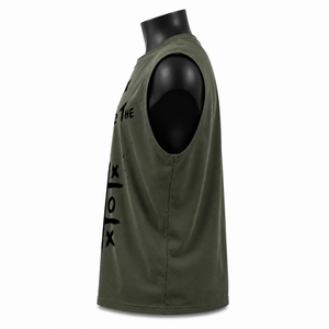 Camiseta sin mangas de algodón con estampado gráfico para hombre, estilo streetwear, top de verano - Product Image 4