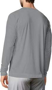 Camisetas Deportivas de Manga Larga para Hombre, Talla Grande, de Verano, Secado Rápido, Transpirables, Ecológicas, Antiolor, Elásticas, para Correr y Hacer Ejercicio - Product Image 6