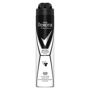 Desodorante Antitranspirante Invisible Rexona para Hombre, Negro y Blanco, 200 ml - Paquete de 6 - Product Image 5