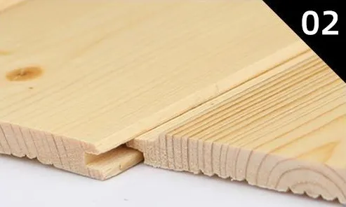 Tongue And Groove Lumber Wall Board High Quality Pine Boards For Building Decoration