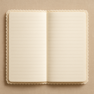 LABON Cahier de notes à fourrure mignon chiot brodé avec nœud <span class=keywords><strong>et</strong></span> bordure en dentelle Bande élastique A5 Journal pour enfants <span class=keywords><strong>et</strong></span> cadeaux - Product Image 3