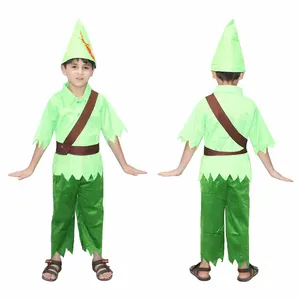 Hot Sale Wholesale Price Top Quality Cosplay Costumes Peter Pan for Kids Boys Made By Kaku Fancy Dresses