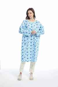 ชุดคนไข้ผ้าฝ้าย100% สำหรับผู้ป่วยใช้ได้ทั้งชายและหญิงชุดโรงพยาบาลสำหรับผู้ป่วย - Product Image 3