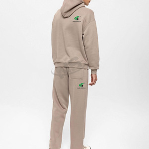Survêtements à capuche respirants en polyester/coton personnalisés de haute qualité 2025 pour hommes – Vêtements de sport d'hiver pour la course et l'entraînement physique - Product Image 3