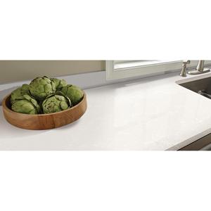 Perla White Quartz Crystal Composition Big Slab 15-30mm Thickness Modern Design Waterproof Durable Eco-Friendly Kitchen - Product Image 6