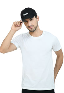 หมวกแก๊ปผ้าฝ้ายทอลายทแยงสีล้วนสไตล์สปอร์ตสำหรับใช้งานกลางแจ้ง - Product Image 4