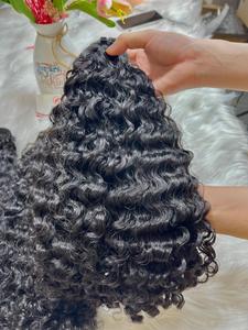 Extensiones de cabello virgen vietnamita de alta calidad punta plana VQ marca de cabello estilo recto Natural colores personalizados y embalaje - Product Image 3