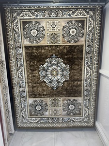 <b>Large</b> Living Room Carpet Goldenmoon Area Rug Soft Heat Set Schling Polyester Practical Rubber Prayer Floor <b>Mat</b> for Home Use - Product Image 3