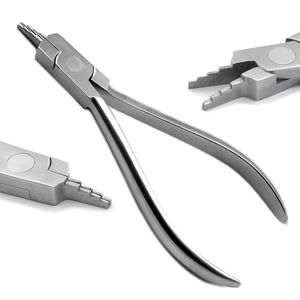 Alicates de laboratorio dental ortopédico manual de acero inoxidable Nance instrumento de flexión de alambre herramienta de formación de bucle de ortodoncia diseñado F - Product Image 3