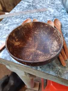 Bols en coquille de noix de coco personnalisés de haute qualité pour la vente en gros Option cadeau unique personnalisée durable et écologique - Product Image 2